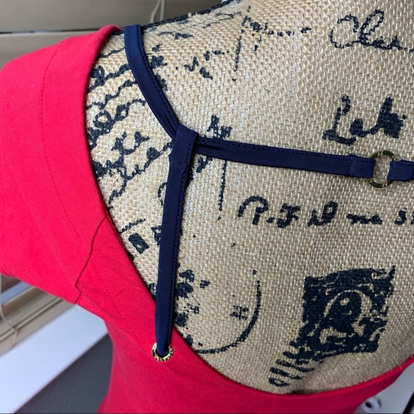 Armani Exchange Strap Cap Sleeved T-Shirt - Picture 11 of 13